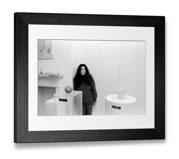 Framed Print : Japanese artist and singer Yoko Ono. 1967 A1313-006 Framed Print : Japanese artist and singer Yoko Ono. 1967 A1313-006