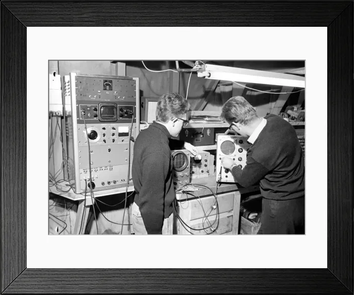Framed Print : Radio London: Pirate Radio Station. General scene around the Motor Vessel Galaxy which is Framed Print : Radio London: Pirate Radio Station. General scene around the Motor Vessel Galaxy which is
