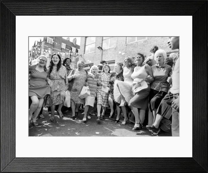 Framed Print : 100 years of East Street Market: 1000s of people turned out to celebrate a 100 years of Framed Print : 100 years of East Street Market: 1000s of people turned out to celebrate a 100 years of