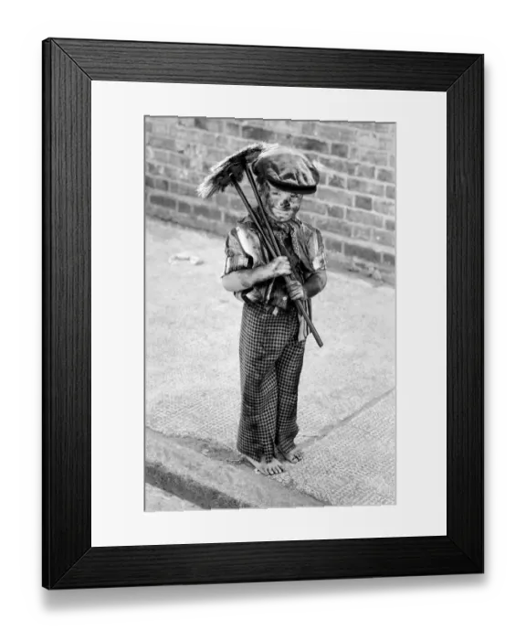 Framed Print : East street Market 100 years celebrations: Four year old boy Tommy Stafford dressed as a