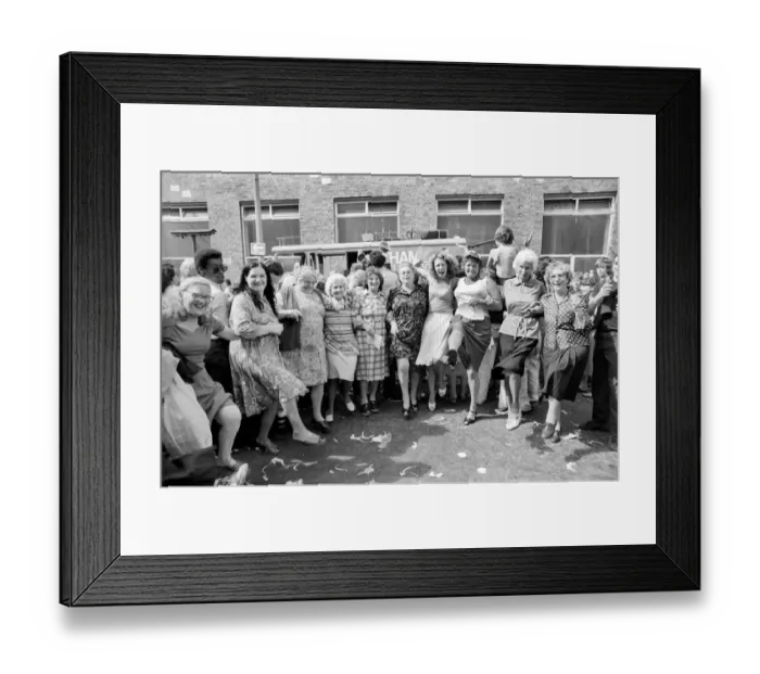Framed Print : 100 years of East Street Market: 1000s of people turned out to celebrate a 100 years of Framed Print : 100 years of East Street Market: 1000s of people turned out to celebrate a 100 years of