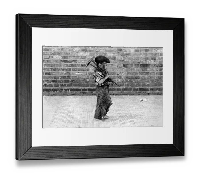 Framed Print : East street Market 100 years celebrations: Four year old boy Tommy Stafford dressed as a