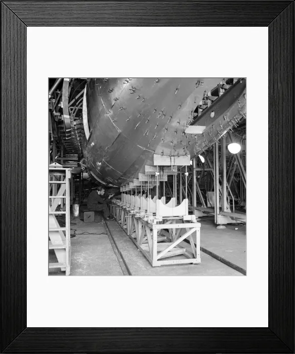 Framed Print : Construction of a Vickers Viking aeroplane. 12th September 1946