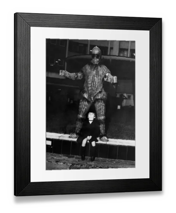 Framed Print : Dr Who TV Series. Actor and comedian Bernard Bresslaw