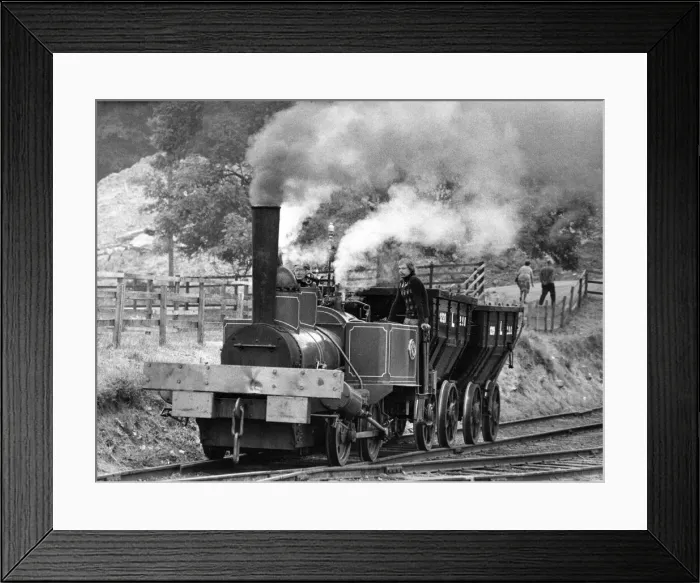 Framed Print : Beamish Open Air Museums latest addition the Lewin a steam locomotive built around Framed Print : Beamish Open Air Museums latest addition the Lewin a steam locomotive built around