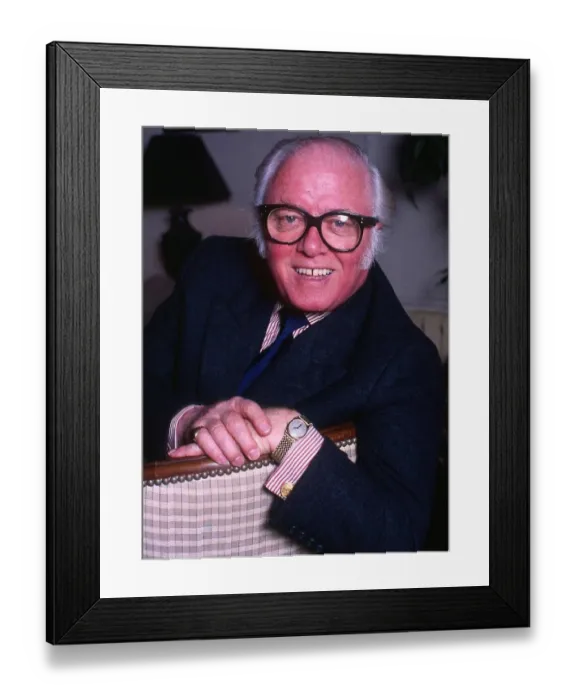 Framed Print : Baron Richard Attenborough April 1989