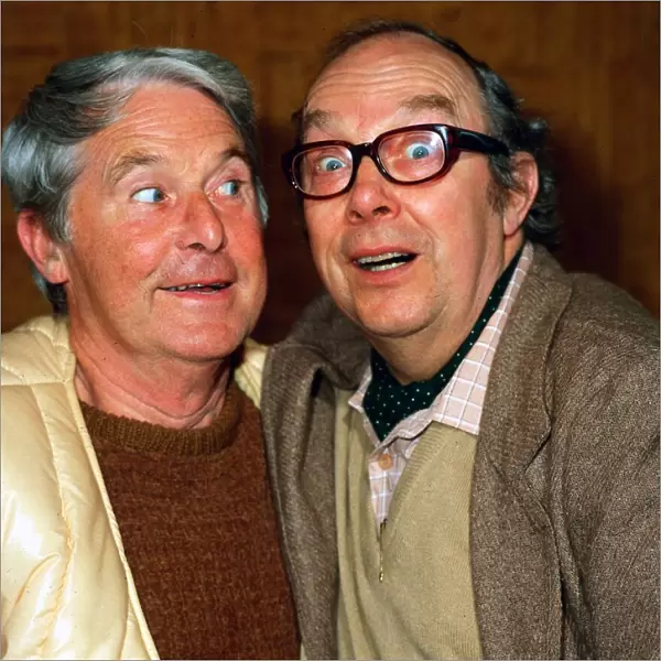 Morecambe and Wise British comedians January 1979