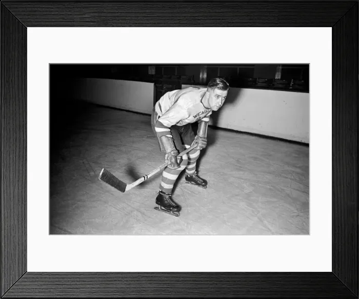Framed Print : Ice Hockey at Earls Court Fred Derny. September 1952 C4789-001 Framed Print : Ice Hockey at Earls Court Fred Derny. September 1952 C4789-001