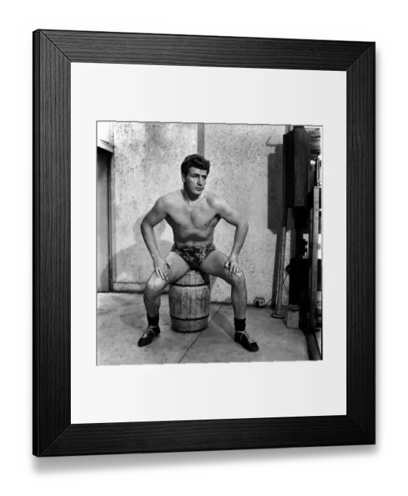 Framed Print : Joe Robinson - Boxer. October 1952 C5089-001