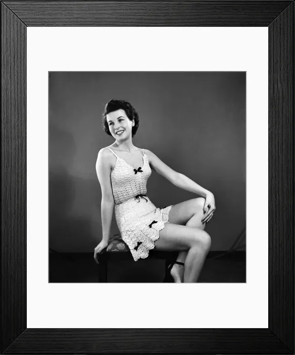 Framed Print : Cami Knickers. February 1952 C6278-002 Framed Print : Cami Knickers. February 1952 C6278-002