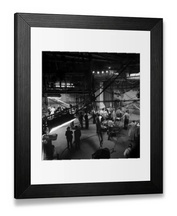 Framed Print : TV programme- The Passing Show'being made at the BBC television studios in Framed Print : TV programme- The Passing Show'being made at the BBC television studios in