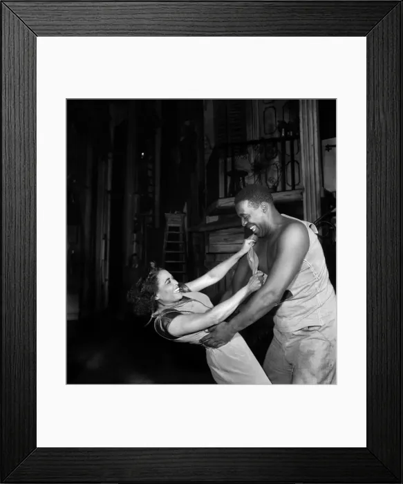Framed Print : Porgy and Bess'- Opera Urylle Leonardos and John McCurry. October 1952 C5003 Framed Print : Porgy and Bess'- Opera Urylle Leonardos and John McCurry. October 1952 C5003