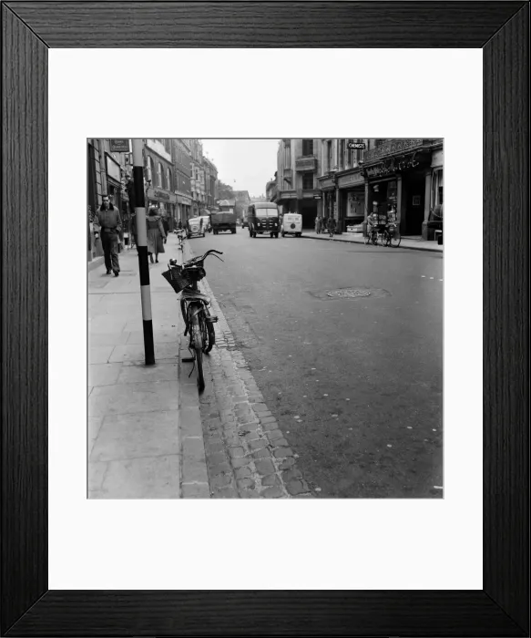 Framed Print : Oxford high street. October 1952 C5048-001