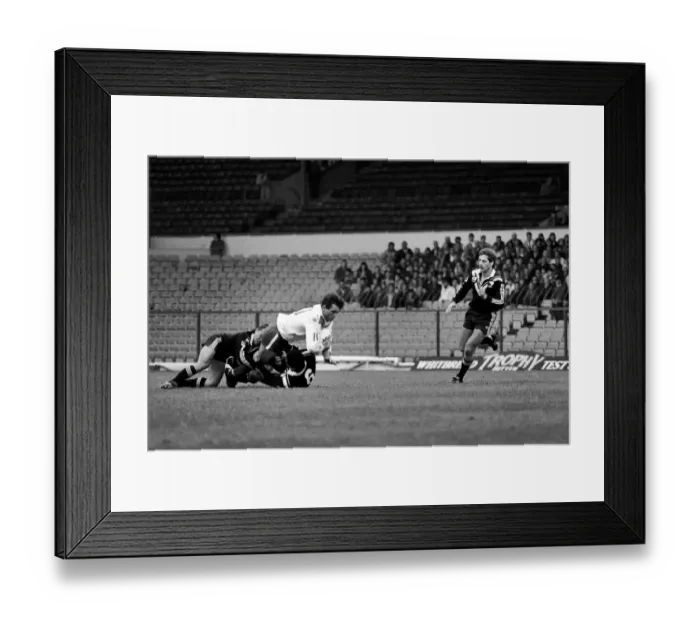 Framed Print : Rugby League Great Britain v New Zealand Third Test match Elland Road November 1985. PR01