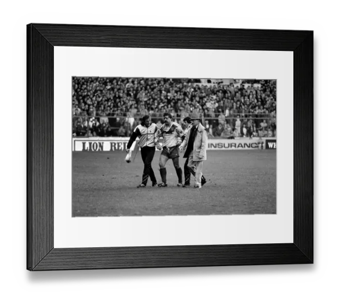 Framed Print : Rugby League Great Britain v New Zealand Third Test match Elland Road November 1985 Framed Print : Rugby League Great Britain v New Zealand Third Test match Elland Road November 1985