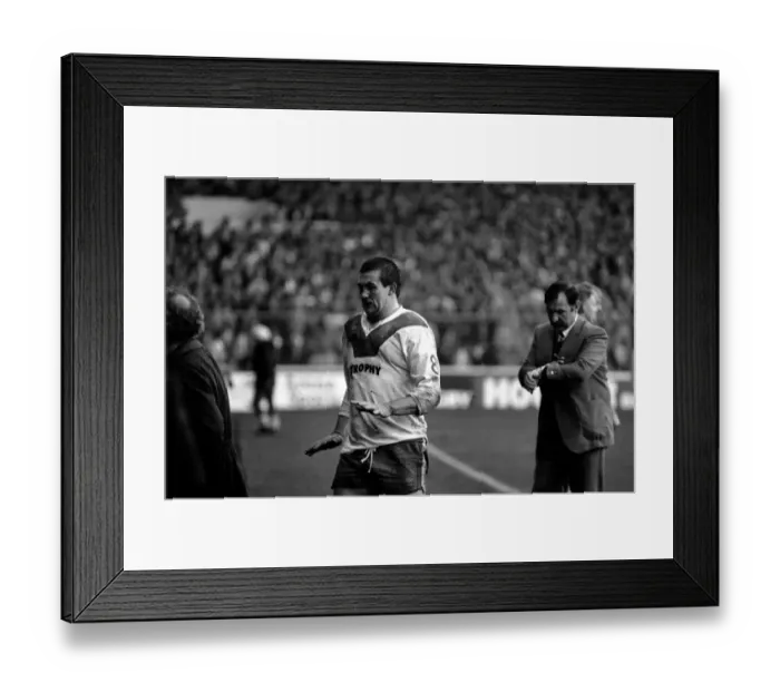 Framed Print : Rugby League Great Britain v New Zealand Third Test match Elland Road November 1985. PR01