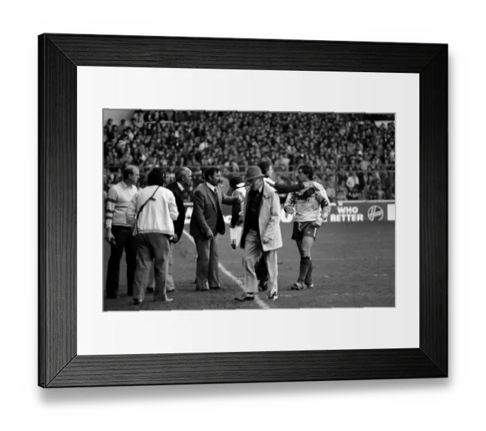 Framed Print : Rugby League Great Britain v New Zealand Third Test match Elland Road November 1985
