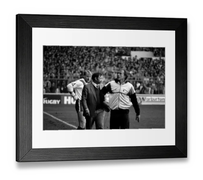 Framed Print : Rugby League Great Britain v New Zealand Third Test match Elland Road November 1985. PR01 Framed Print : Rugby League Great Britain v New Zealand Third Test match Elland Road November 1985. PR01