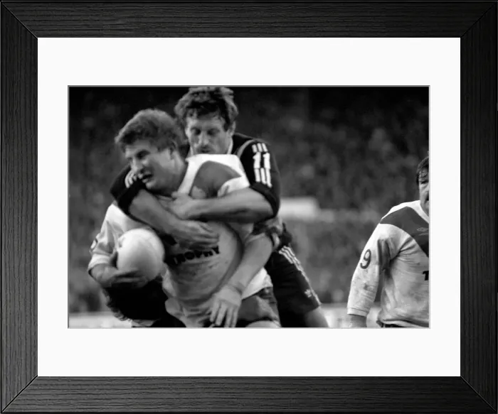 Framed Print : Rugby League Great Britain v New Zealand Third Test match Elland Road November 1985 Framed Print : Rugby League Great Britain v New Zealand Third Test match Elland Road November 1985
