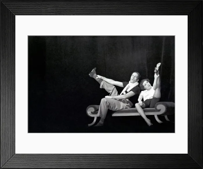 Framed Print : Actress Hermione Baddeley Seen here in a production of To and Fro Framed Print : Actress Hermione Baddeley Seen here in a production of To and Fro