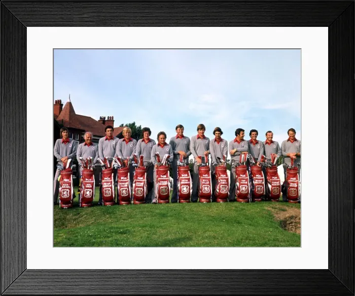 Framed Print : European Ryder Cup team: Left to Right : Ken Brown, Neil Coles, Peter Dawson Framed Print : European Ryder Cup team: Left to Right : Ken Brown, Neil Coles, Peter Dawson