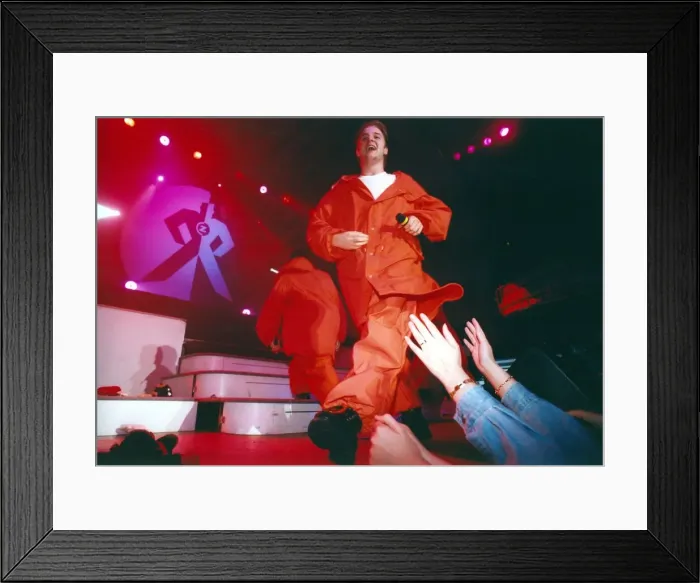 Framed Print : Boyzone in concert at the Newcastle City Hall Framed Print : Boyzone in concert at the Newcastle City Hall
