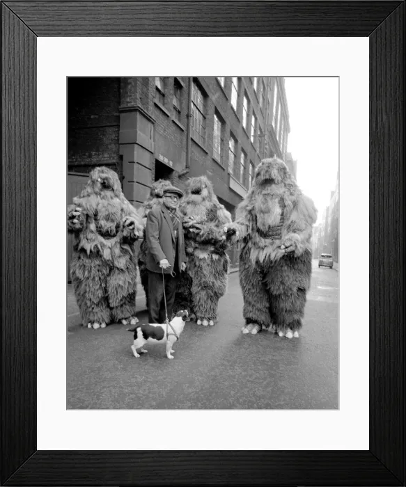 Framed Print : The Yeti Mark two - seven foot tall monsters with light eyes, electrical nervous system Framed Print : The Yeti Mark two - seven foot tall monsters with light eyes, electrical nervous system