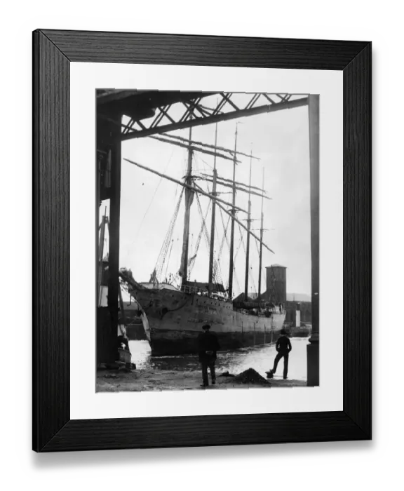 Framed Print : The sailing ship Christel Vinnen from Bremen on the River Wear Framed Print : The sailing ship Christel Vinnen from Bremen on the River Wear