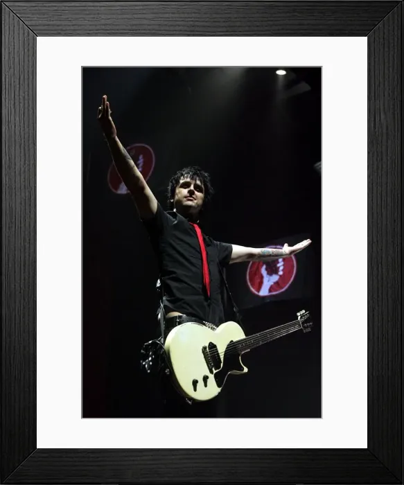 Framed Print : Green Day at the Metro Radio Arena, Newcastle Framed Print : Green Day at the Metro Radio Arena, Newcastle