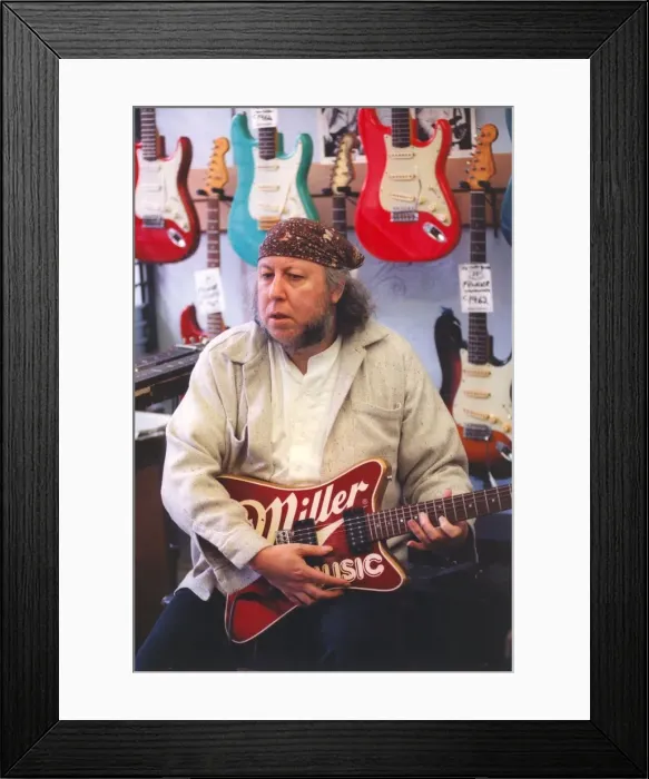 Framed Print : Ex-Fleetwood Mac guitarist Peter Green Framed Print : Ex-Fleetwood Mac guitarist Peter Green