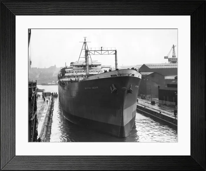 Framed Print : The Ship British Valour Framed Print : The Ship British Valour