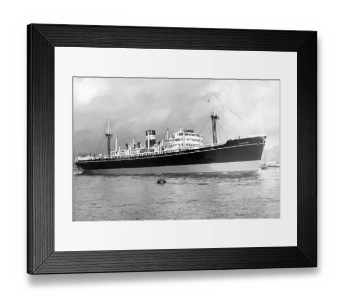Framed Print : The Chakdina the third of four motor ships for the British India Steam Navigation Co. Ltd