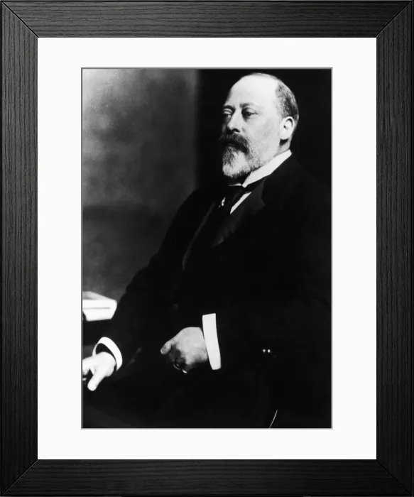 Framed Print : His Majesty King Edward VII Circa 1900 Framed Print : His Majesty King Edward VII Circa 1900