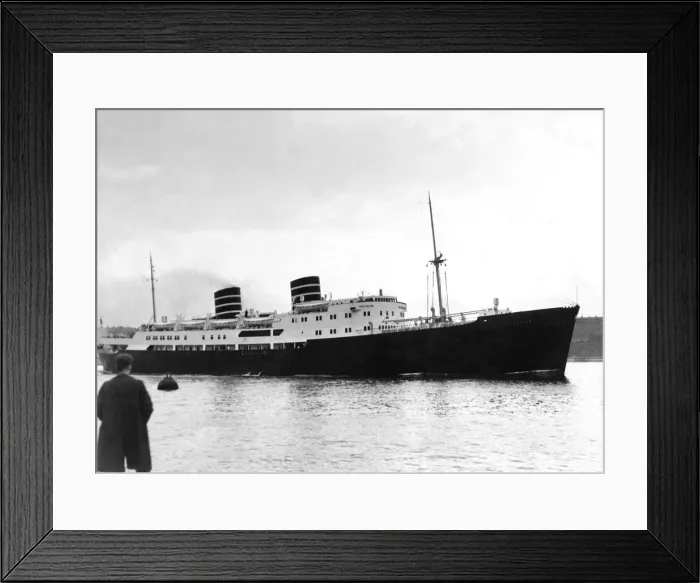 Framed Print : The Venus motor ship