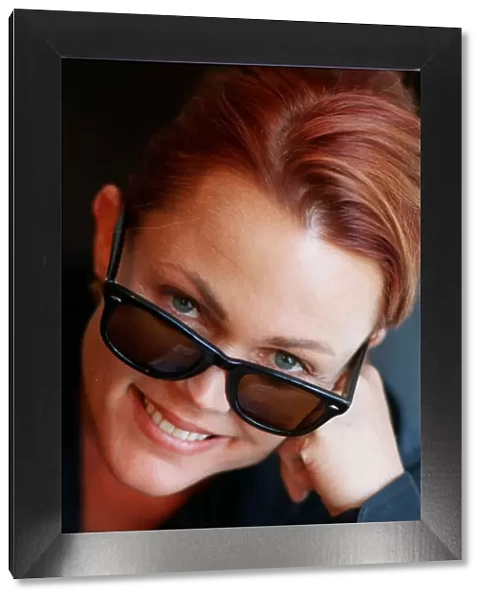 Belinda Carlisle June 1996 Singer wearing sunglasses