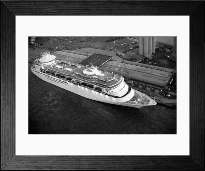 Framed Print : Royal Caribbean Cruise Lines M / s Monarch of the Seas at Southampton Framed Print : Royal Caribbean Cruise Lines M / s Monarch of the Seas at Southampton