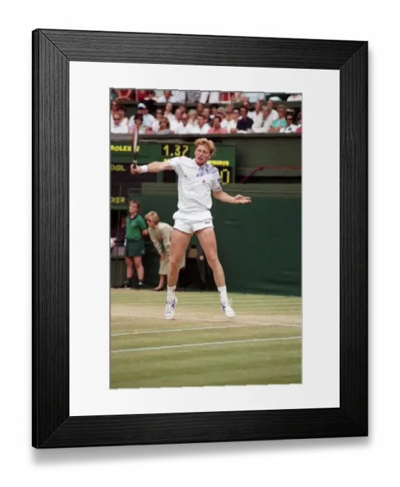 Framed Print : All England Lawn Tennis Championships at Wimbledon Mens Singles Semi Final Framed Print : All England Lawn Tennis Championships at Wimbledon Mens Singles Semi Final