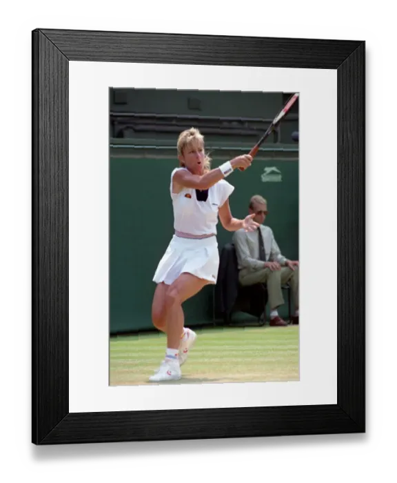Framed Print : All England Lawn Tennis Championships at Wimbledon Ladies Singles Semi Final