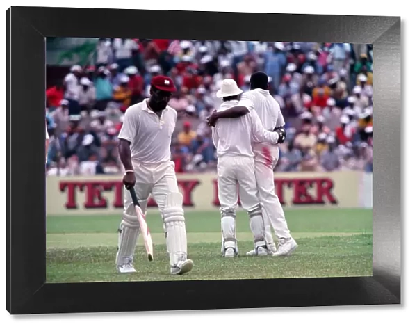 February 1990 90-1082-108 International Test Match Cricket. West Indies vs England