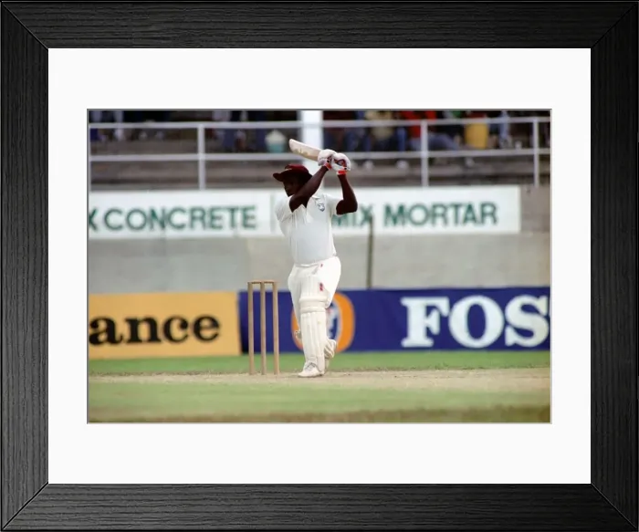 Framed Print : February 1990 90-1082-031 International Test Match Cricket