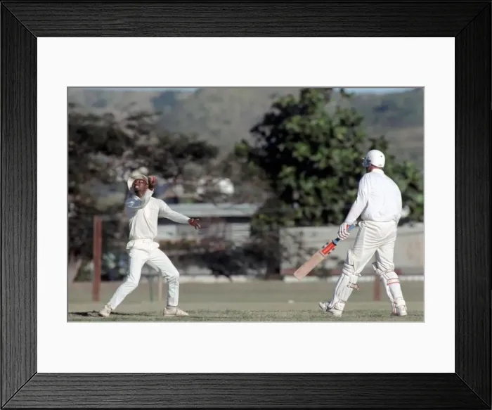 Framed Print : February 1990 90-1082-010 International Test Match Cricket. West Indies vs England Framed Print : February 1990 90-1082-010 International Test Match Cricket. West Indies vs England