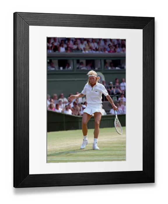 Framed Print : All England Lawn Tennis Championships at Wimbledon Ladies Singles Semi Final Framed Print : All England Lawn Tennis Championships at Wimbledon Ladies Singles Semi Final
