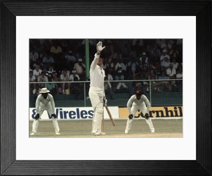 Framed Print : West Indies Cricket. West Indies v. England 5th Test. April 1990 90-2278-129 Framed Print : West Indies Cricket. West Indies v. England 5th Test. April 1990 90-2278-129