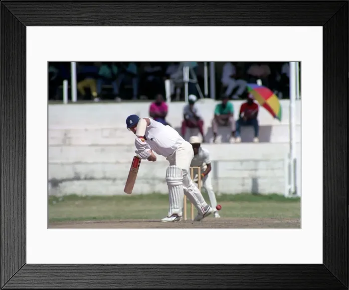 Framed Print : West Indies v. England. One Day International. February 1990 90-0872-147 Framed Print : West Indies v. England. One Day International. February 1990 90-0872-147