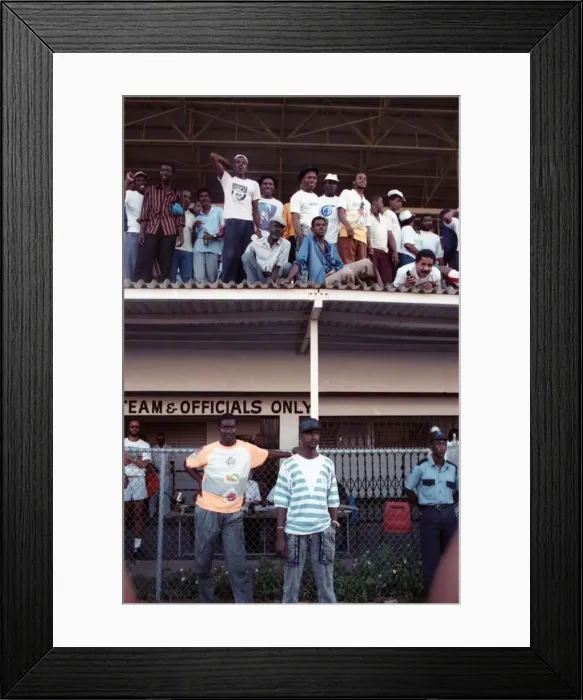 Framed Print : Cricket-3rd One Day International. West Indies v. England Framed Print : Cricket-3rd One Day International. West Indies v. England