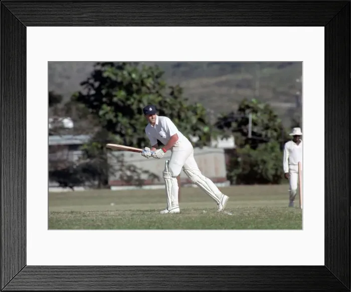 Framed Print : February 1990 90-1082-016 International Test Match Cricket. West Indies vs England Framed Print : February 1990 90-1082-016 International Test Match Cricket. West Indies vs England