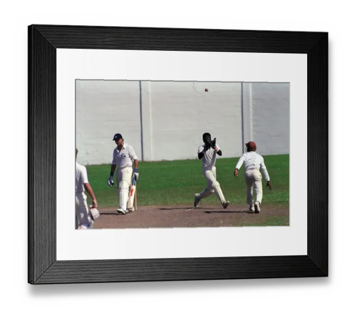 Framed Print : February 1990 90-1082-068 International Test Match Cricket. West Indies vs England Framed Print : February 1990 90-1082-068 International Test Match Cricket. West Indies vs England