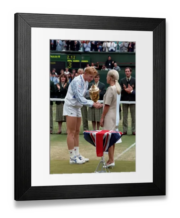 Framed Print : All England Lawn Tennis Championships at Wimbledon Mens Singles Final Framed Print : All England Lawn Tennis Championships at Wimbledon Mens Singles Final