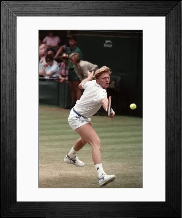 Framed Print : All England Lawn Tennis Championships at Wimbledon Mens Singles Semi Final Framed Print : All England Lawn Tennis Championships at Wimbledon Mens Singles Semi Final