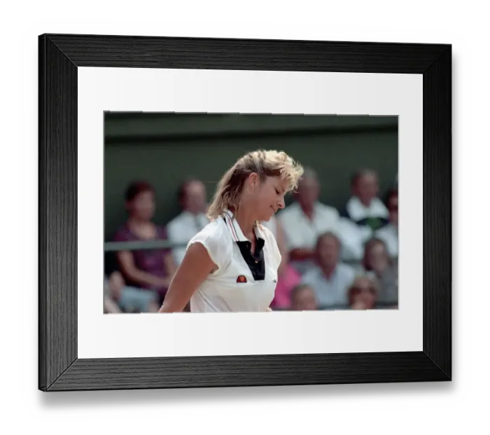 Framed Print : All England Lawn Tennis Championships at Wimbledon Ladies Singles Semi Final